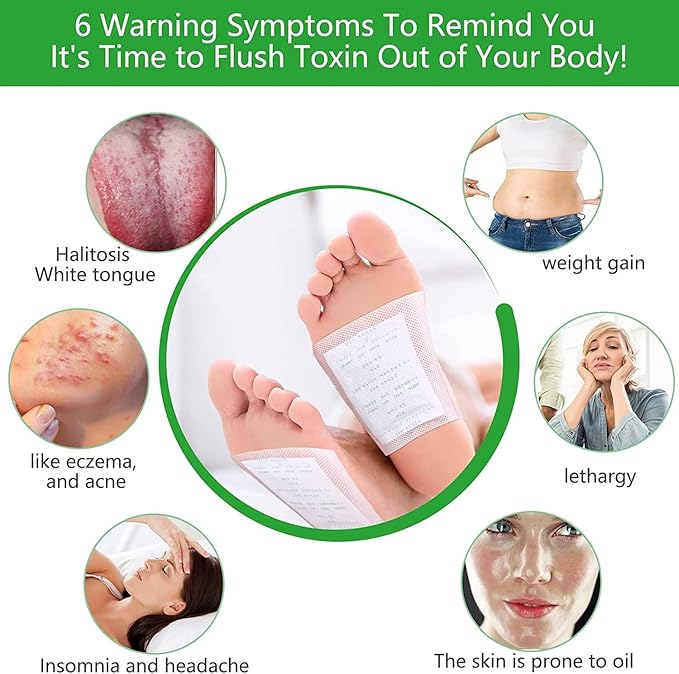 Premium Natural Detox Foot Patches (packs of 10)