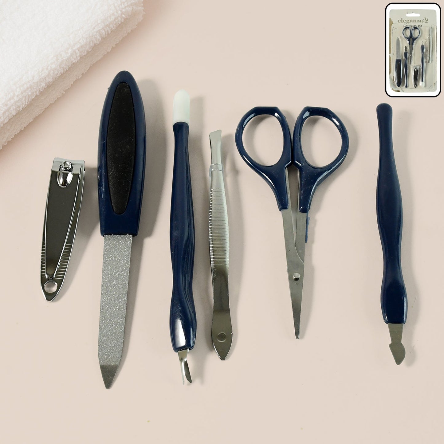 6 in1 Manicure &amp; Pedicure Grooming Kit